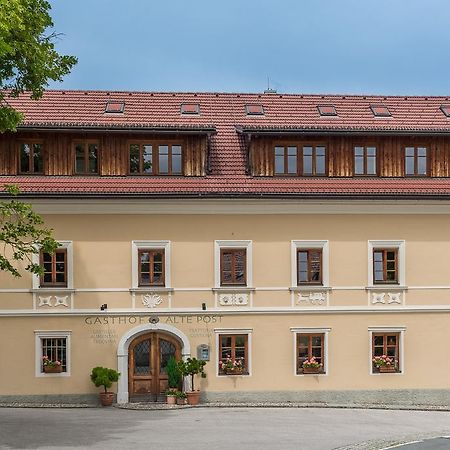Alte Post Hotel Feistritz an der Gail Buitenkant foto